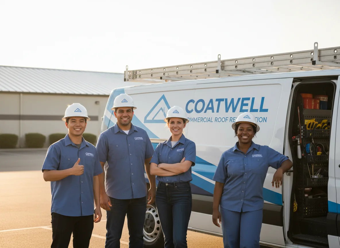 Commercial roof coating company in Lecompte, LA